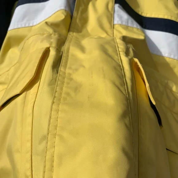 Vintage Helly Hansen nautical jacket navy white yellow size XS - Picture 16 of 16